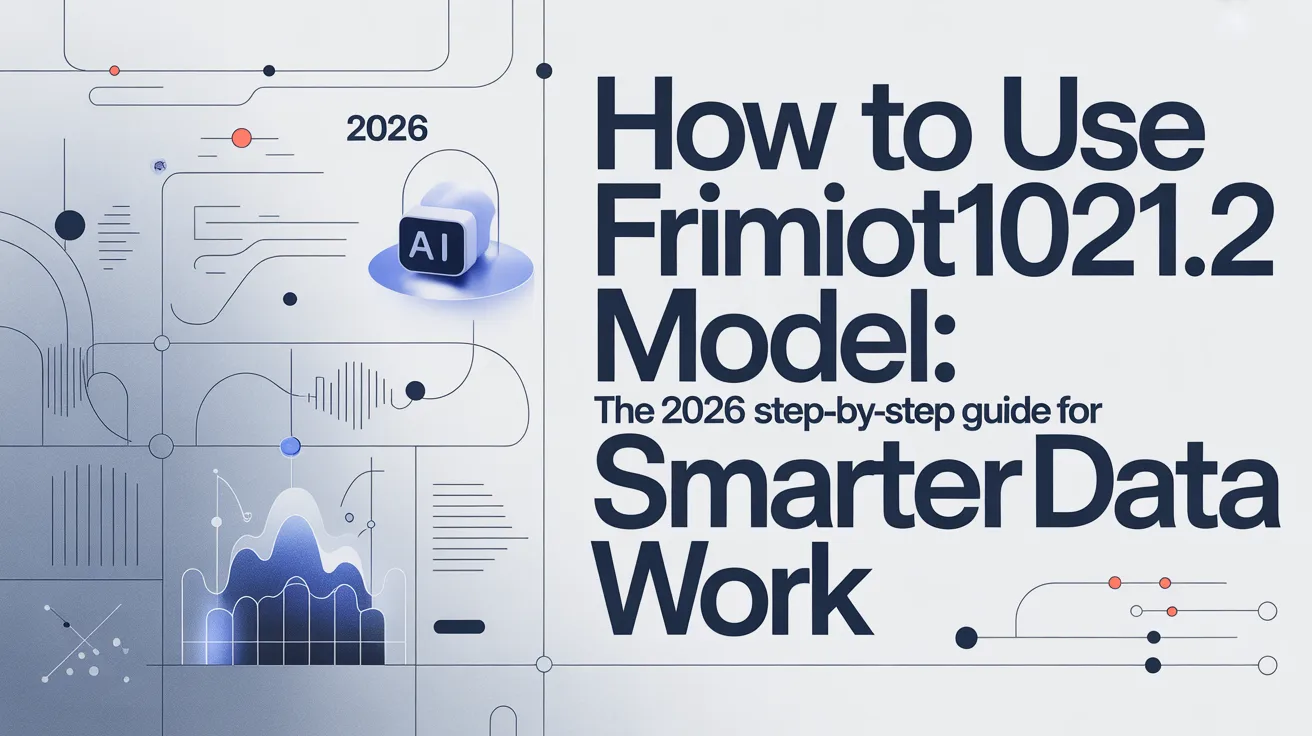 how to use frimiot10210.2 model